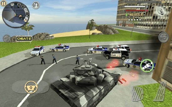 绳索英雄罪恶之城无限金币版