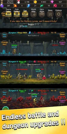 闲逛地下城中文版