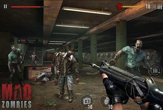 疯狂丧尸射击无限金币版