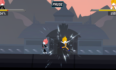 火柴人悟空格斗中文版