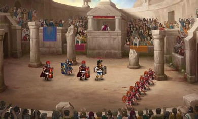 角斗士的故事汉化无限金币版