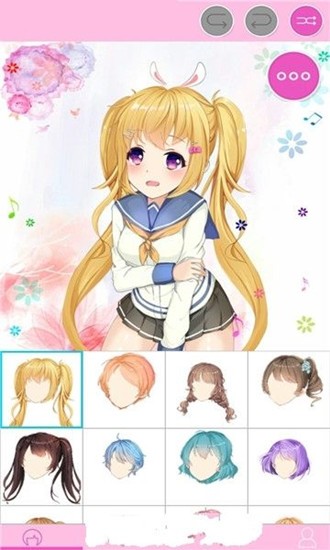 动漫萌娘换装游戏