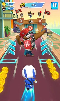 汤姆猫英雄跑酷无限金币钻石版