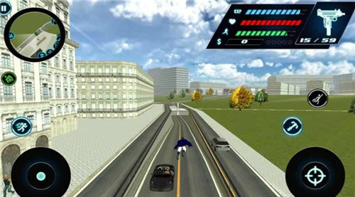 飞翔英雄3D无限金币版