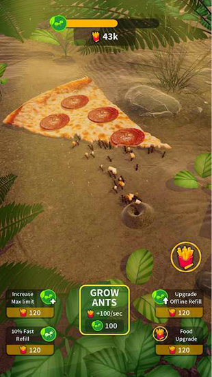 小小蚁群无限食物金币版