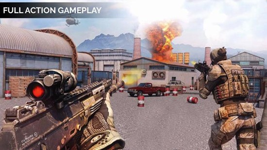 超级3D三角洲战斗射击无限金币版