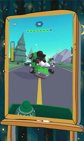 火柴人马路吃鸡