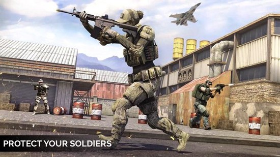 超级3D三角洲战斗射击无限金币版