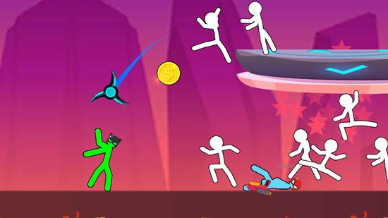 火柴人大战2021无限金币钻石版