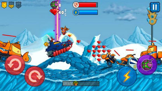 汽车吃汽车3无限金币版