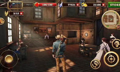 枪火西部无限资源汉化版