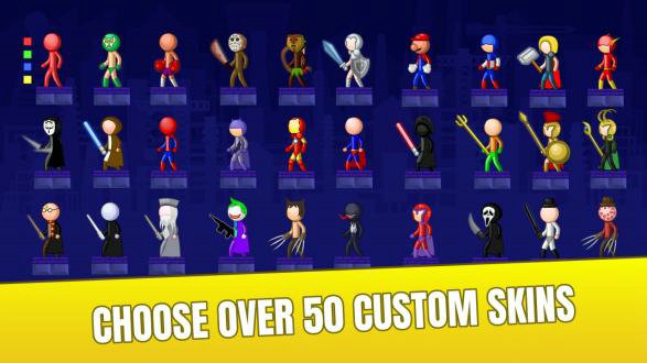 多人火柴人战斗