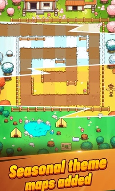 空闲防御2花园战争游戏