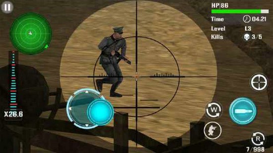 山地狙击手射击无限金币版