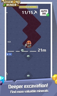 钻石矿工无限货币版