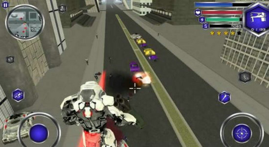 飞行机器人特警无限钞票版