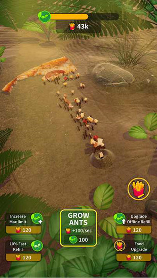 小小蚁群无限食物金币版