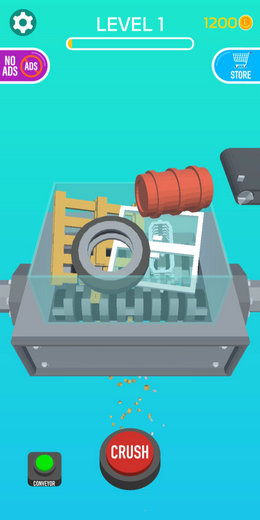 粉碎机无限金币版