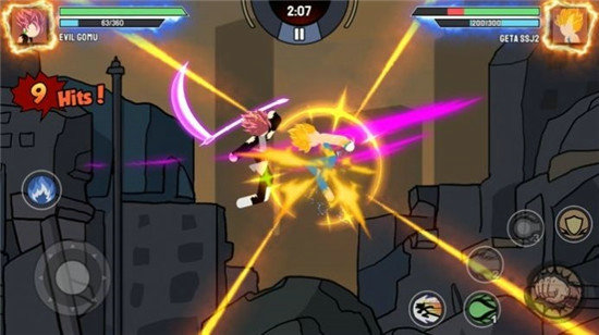 火柴人龙影战士