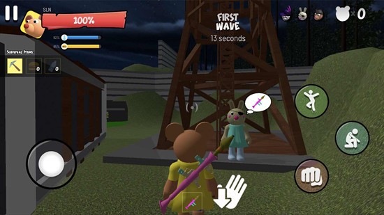 小猪城际警笛头无限金币版