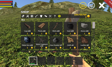 荒岛生存模拟3D无限金币版