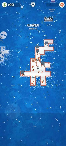 筏战疯狂海战无限金币版