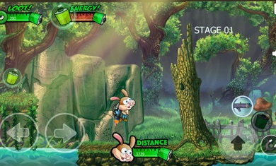 奔跑的兔子无限金币版