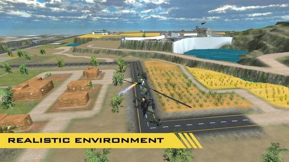 炮舰战斗直升机3d空战