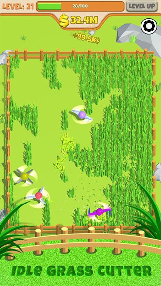 闲置割草机游戏