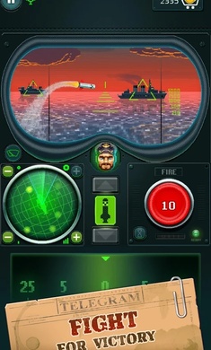 沉没潜艇鱼雷攻击游戏