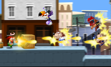 斗殴明星无限金币版