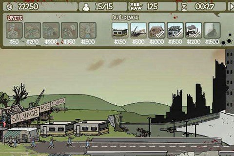 建筑工队大战僵尸