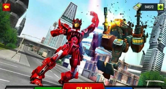 变形机器人英雄无限金币钻石版