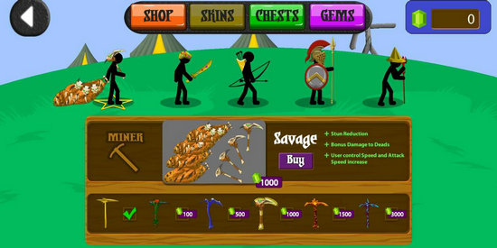 火柴人大战无限钻石版