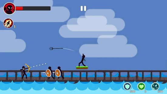 火柴人射箭大师无限金币版