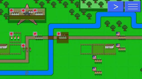 像素兵团萨拉托加战役中文版