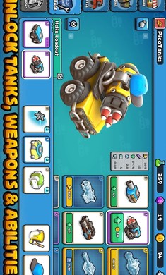 微型坦克多人混乱无限金币破解版