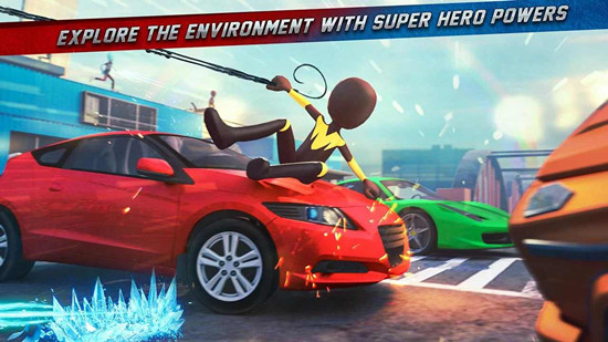 火柴冰英雄犯罪城无限金币版