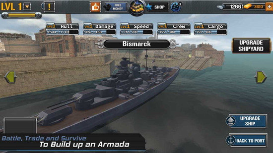 海军战舰太平洋舰队无限金币版