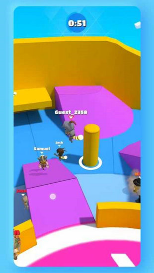 糖豆人抓尾巴游戏