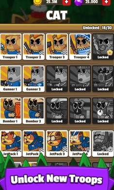 猫咪大战无限金币钻石版