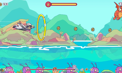 uanpaZurita的跳伞冒险无限金币版