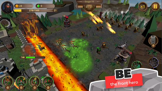 防御者军团古典塔防无限金币版