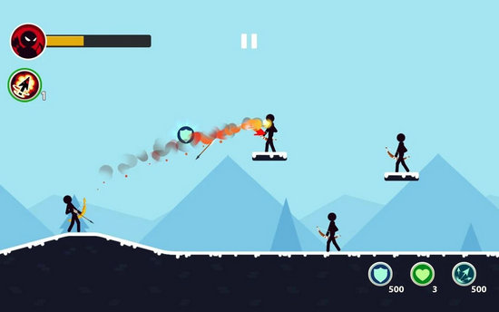 火柴人射箭大师无限金币版