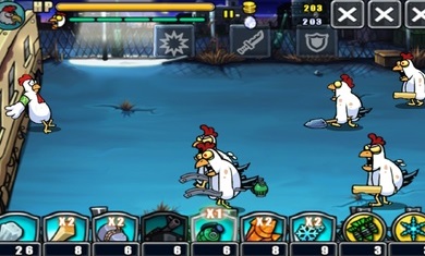 僵尸鸡防卫战破解版