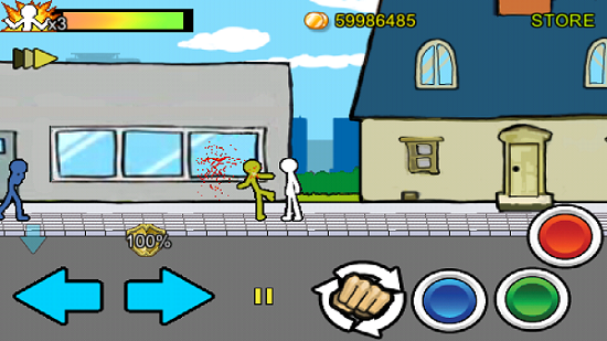 愤怒的火柴人2无敌版