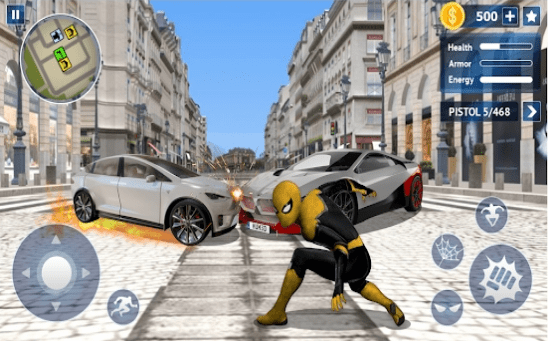 飞天蜘蛛绳索英雄安卓版