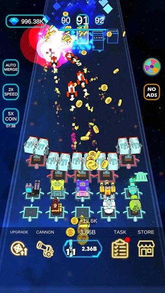 火线合并防御3D无限金币版