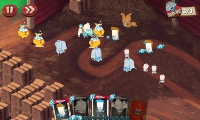 马戏团英雄荒谬的塔防无限金币版