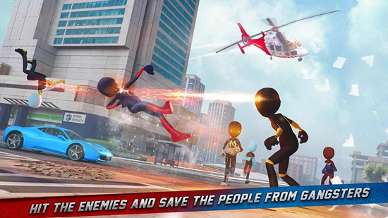 火柴冰英雄犯罪城无限金币版